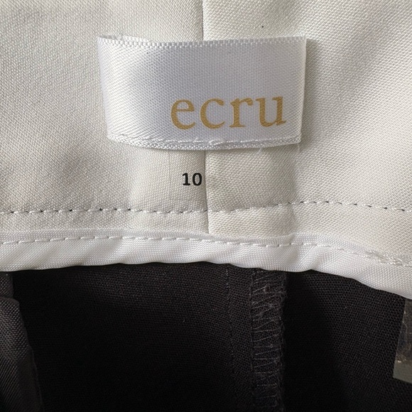 ECRU Black Madison Power Stretch Pant | Size 10 - Picture 5 of 7